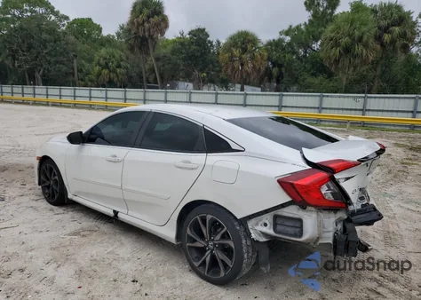 2021 Honda Civic Sport из США, поврежденный, VIN 2HGFC2F82MH529835